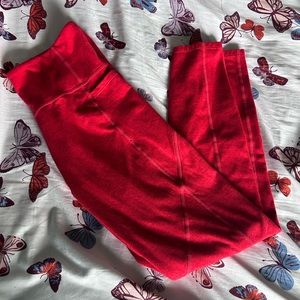 JoyLab Red High Waisted Leggings